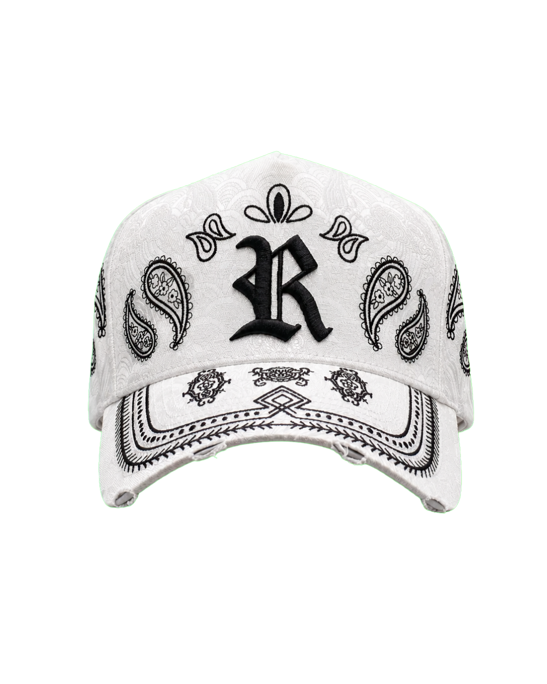 Rebel Pharaoh Crown Black & White