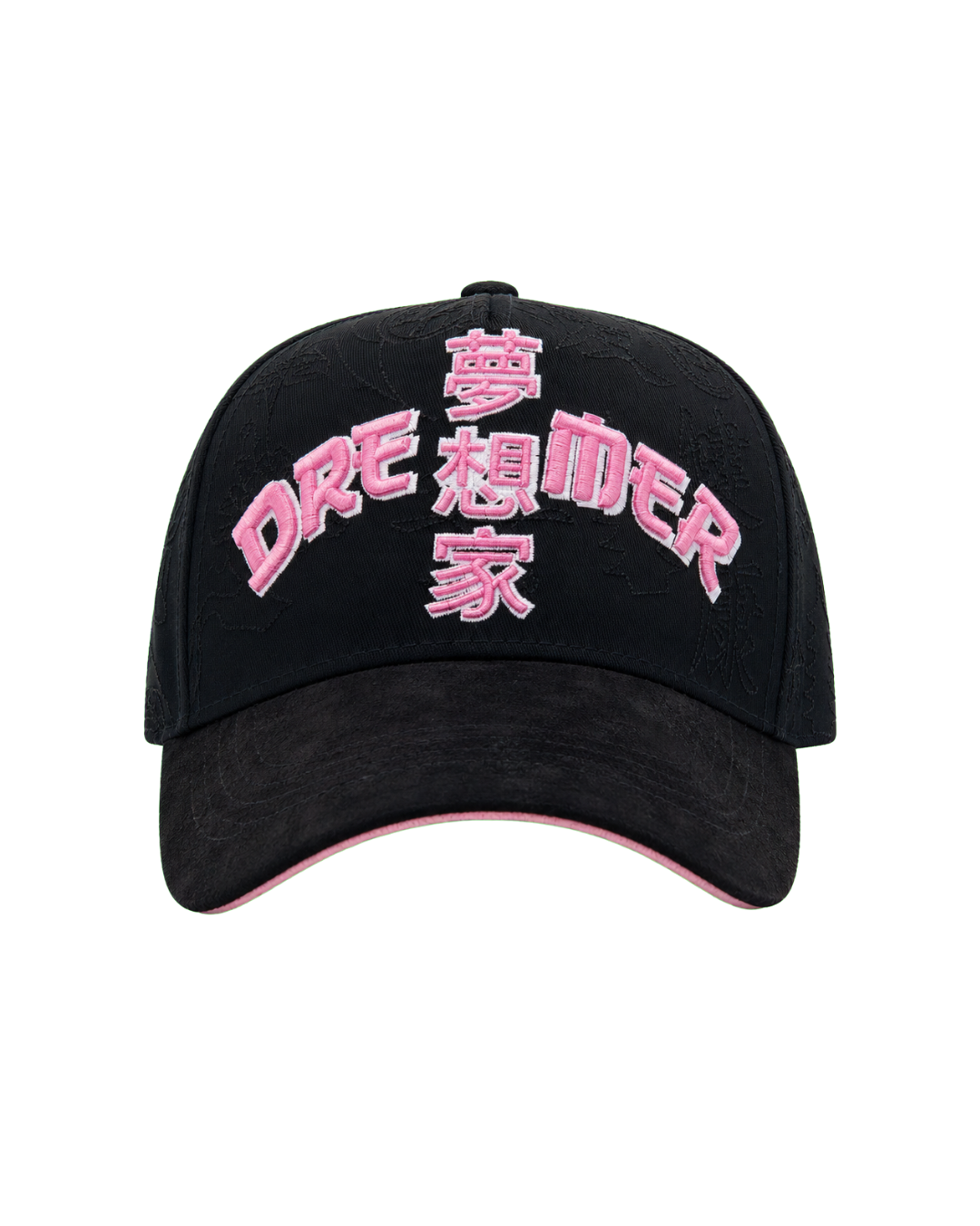 Dreamer Hats Kanji Black Pink
